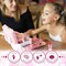Kids Makeup Kit for Girl - Kids Makeup Kit Toys for Girls,Play Real Makeup Girls Toys,Washable Make Up for Little Girls,Non Toxic Toddlers Cosmetic for Children Age 3-12 Years Old,Teen (Pink)
